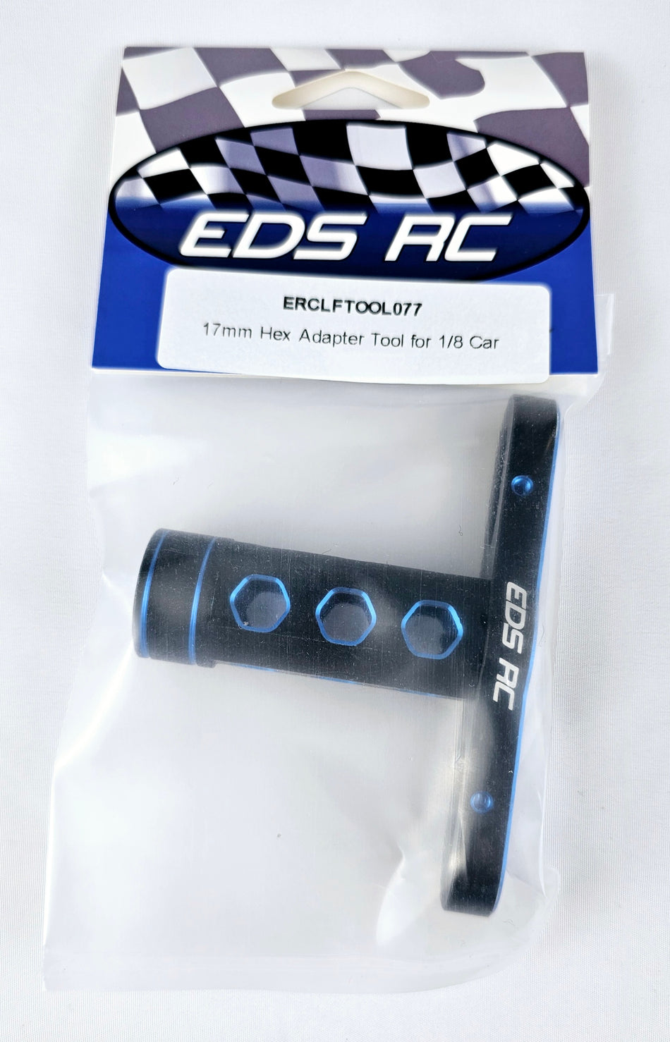 ERC Lightweight Aluminum 17mm Hex Wheel Wrench Blue