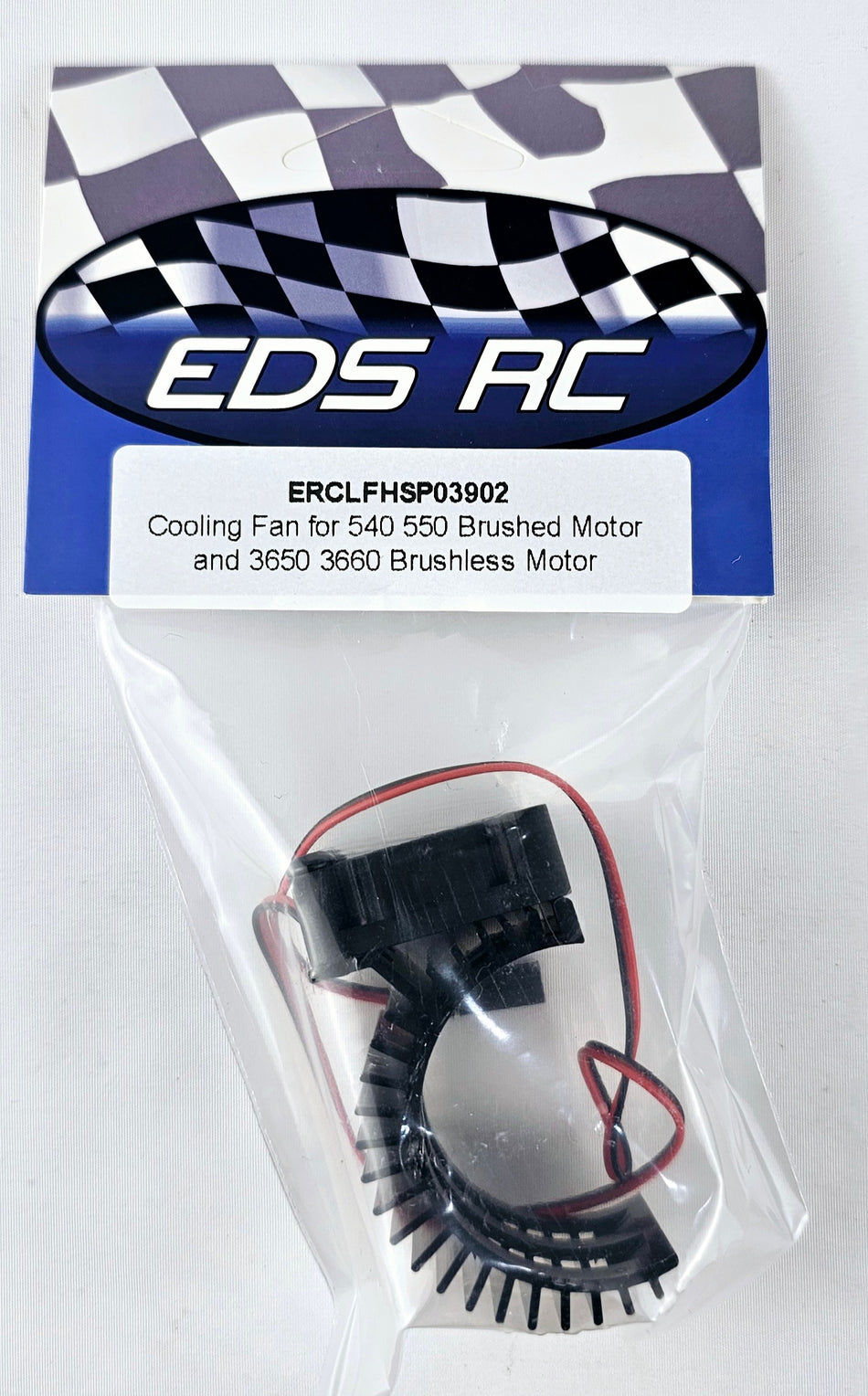 ERC Cooling Fan for 540/550 Motors Black