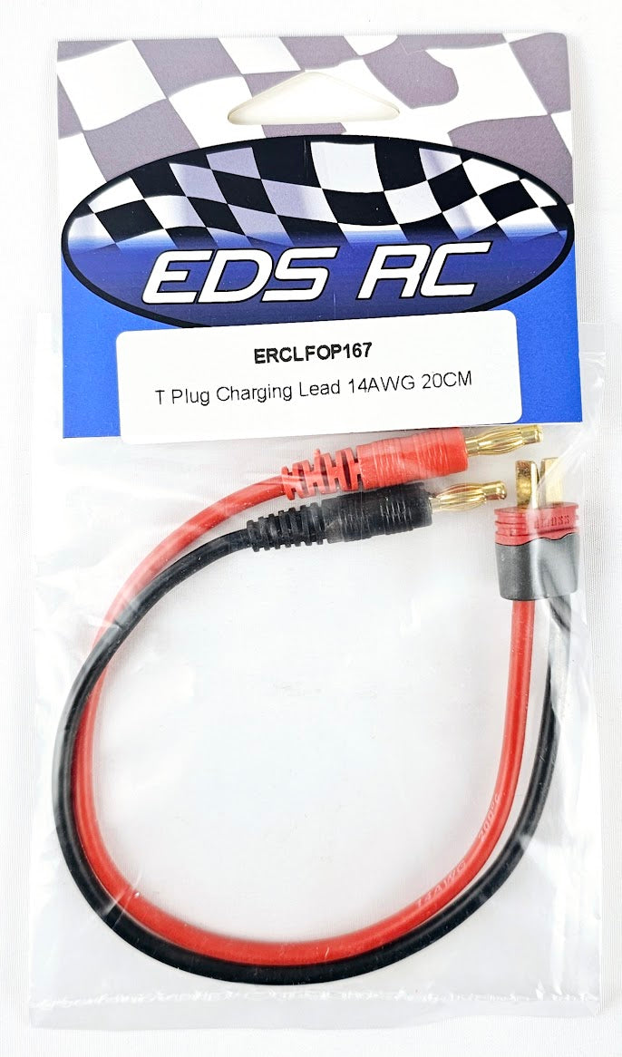 ERC T-Plug Charging Lead 14AWG 20CM