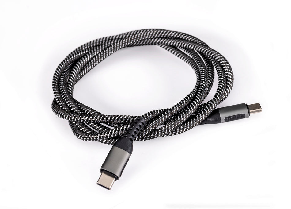 Traxxas Power cable, USB-C, 100W (high output), 5 ft. (1.5m)