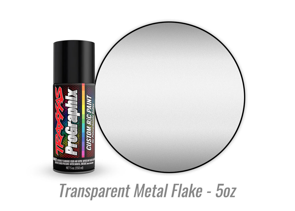 Traxxas Body paint, ProGraphix®, transparent metal flake (5oz)