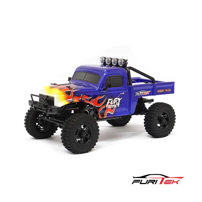 Furitek FX118 Fury Wagon 1/18 RTR Brushless Rock Crawler Blue