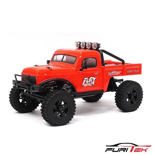 Furitek FX118 Fury Wagon 1/18 RTR Brushless Rock Crawler Red