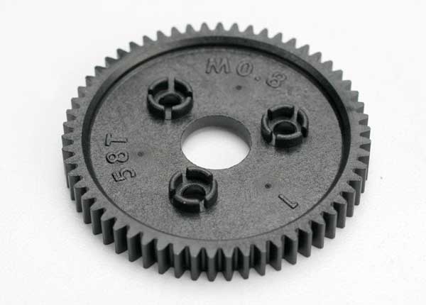 Traxxas Spur gear, 58-tooth (0.8 metric pitch, compatible with 32-pitch)