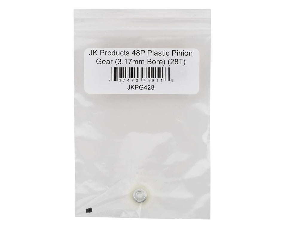 JK Products 48P Plastic Pinion Gear (3.17mm Bore) (28T)
