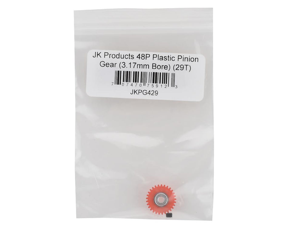 JK Products 48P Plastic Pinion Gear (3.17mm Bore) (29T)