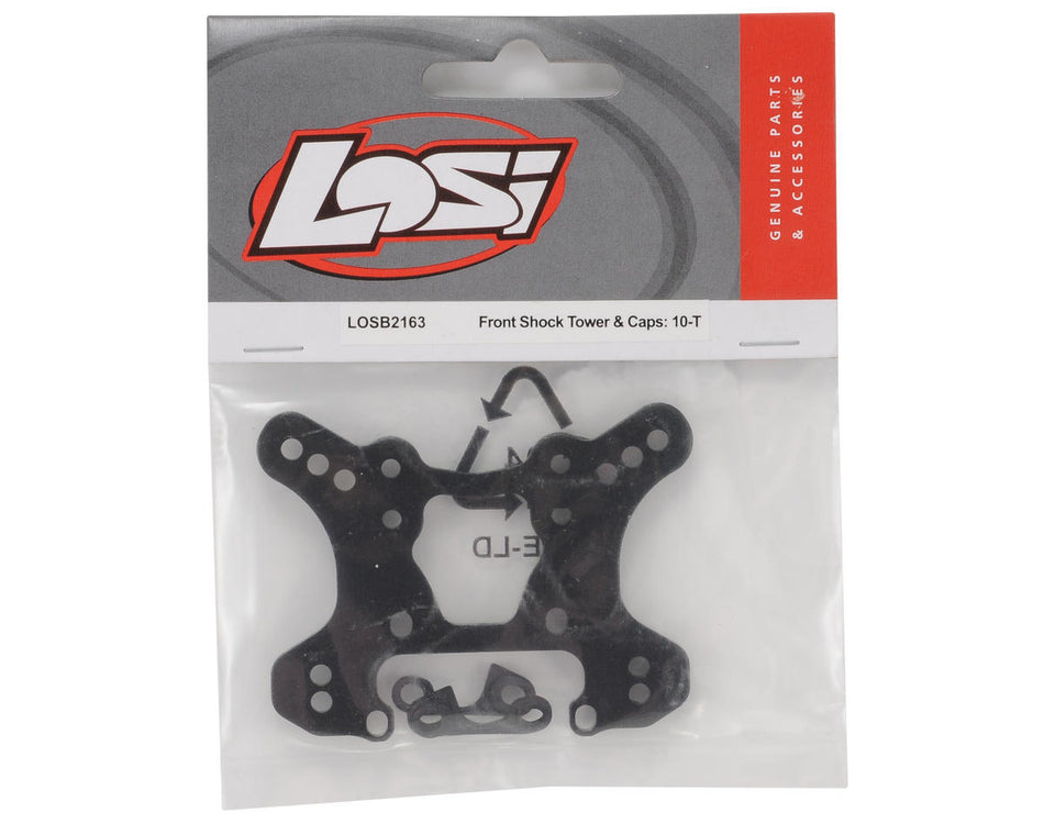 Losi Front Shock Tower and Caps 10-T