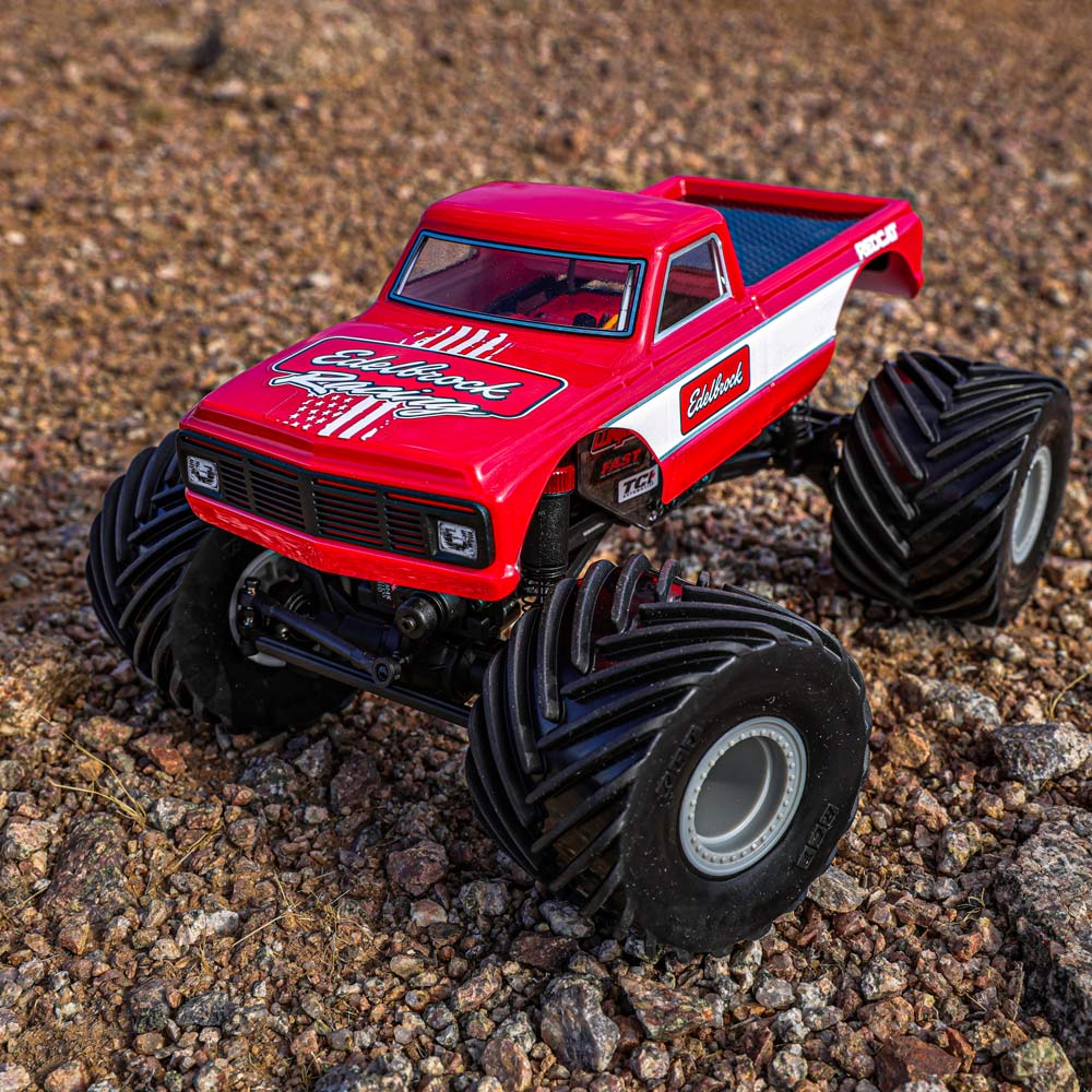 Redcat MT-18 - 1/18 Scale Brushed Electric Monster Truck Red – Eds RC