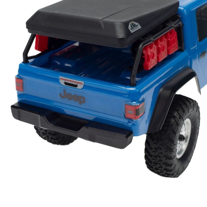 Powerhobby SCX24 Jeep Gladiator Bronco Front Rear Aluminum Bumper with Lights
