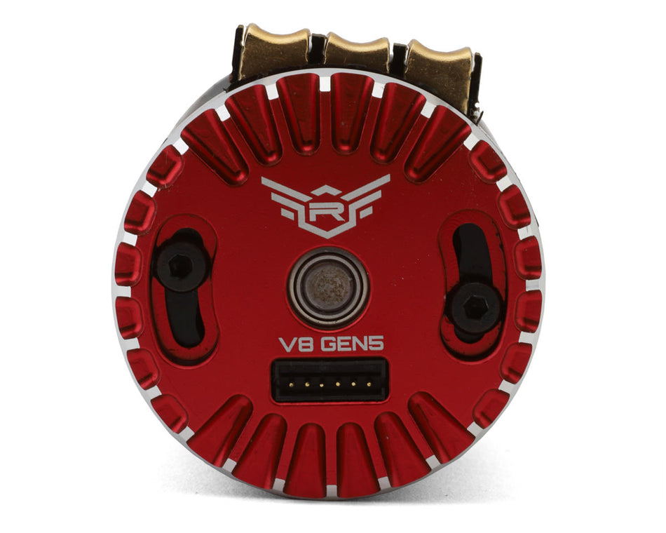 REDS Gen5 V8 4-Pole 1/8 Competition Brushless Sensored Motor (1900kV)