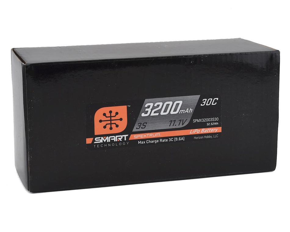 Spektrum RC 3S Smart LiPo Battery Pack w/IC3 Connector (11.1V/3200mAh)