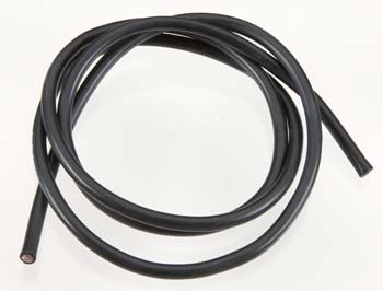 Gauge Super Flexible Wire- Black 3'
