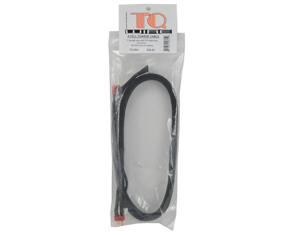 TQ Wire 4S Charge Cable w/Deans Plug (2')