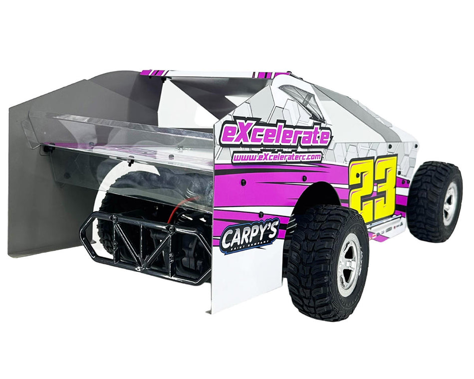 eXcelerate Dirt Oval MudBoss Body (Clear)