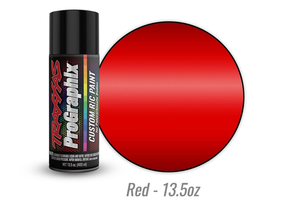 Traxxas Body Paint, ProGraphix®, Race Red 13.5oz 5057X