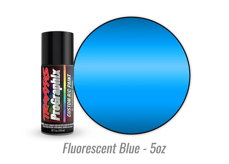 Traxxas Body Paint, ProGraphix®, Fluorescent Blue 5oz 5064