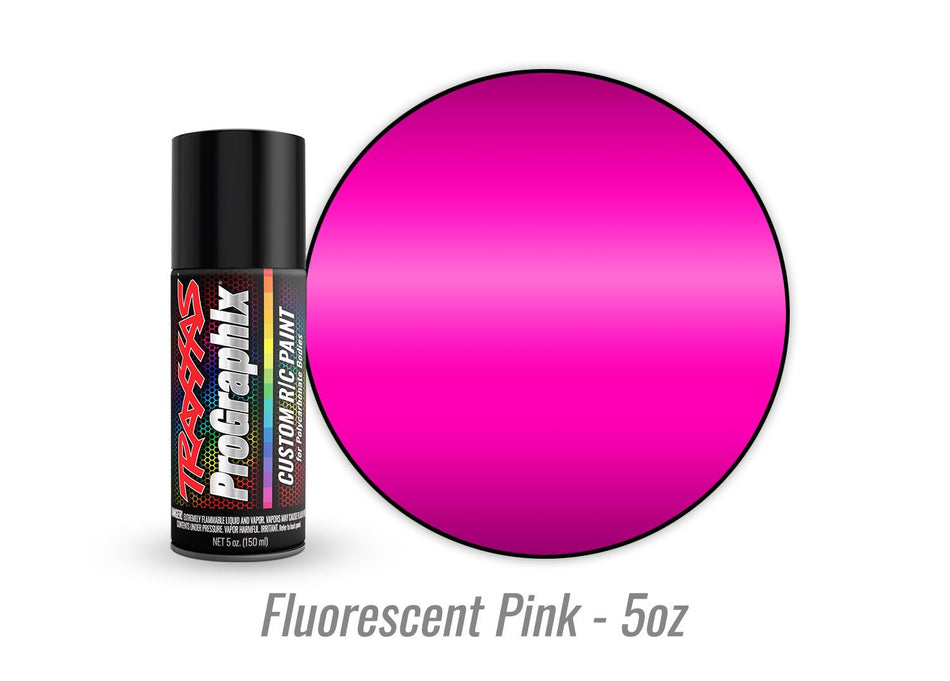 Traxxas Body Paint, ProGraphix®, Fluorescent Pink 5oz 5065