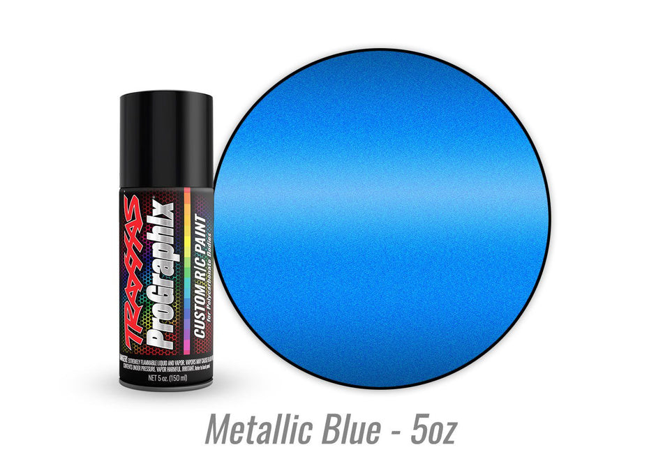 Traxxas Body Paint, ProGraphix®, Metallic Blue 5oz 5074