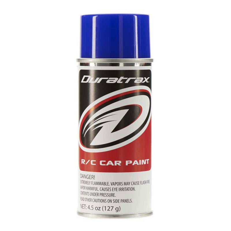 Duratrax Polycarb Spray, Blue Flash, 4.5 oz 4252