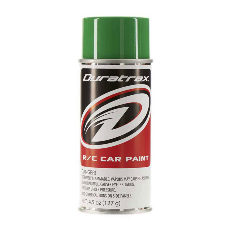 Duratrax Polycarb Spray, Rally Green, 4.5 oz 4258