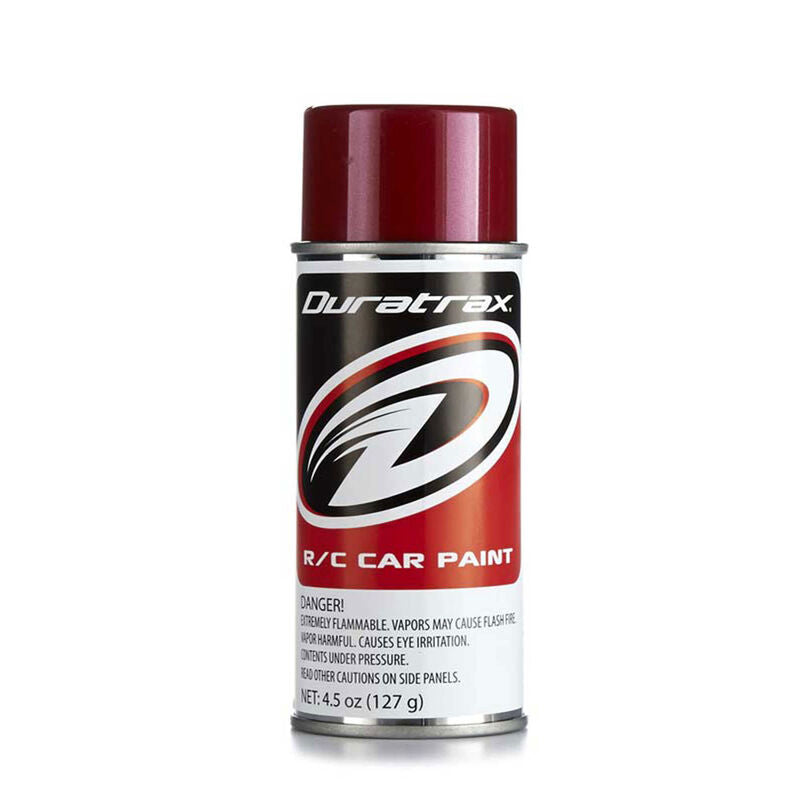 Duratrax Polycarb Spray, Metallic Red, 4.5 oz 4264