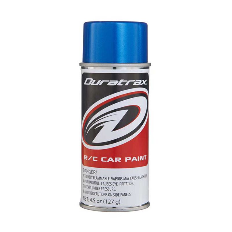Duratrax Polycarb Spray, Metallic Blue, 4.5 oz 4265