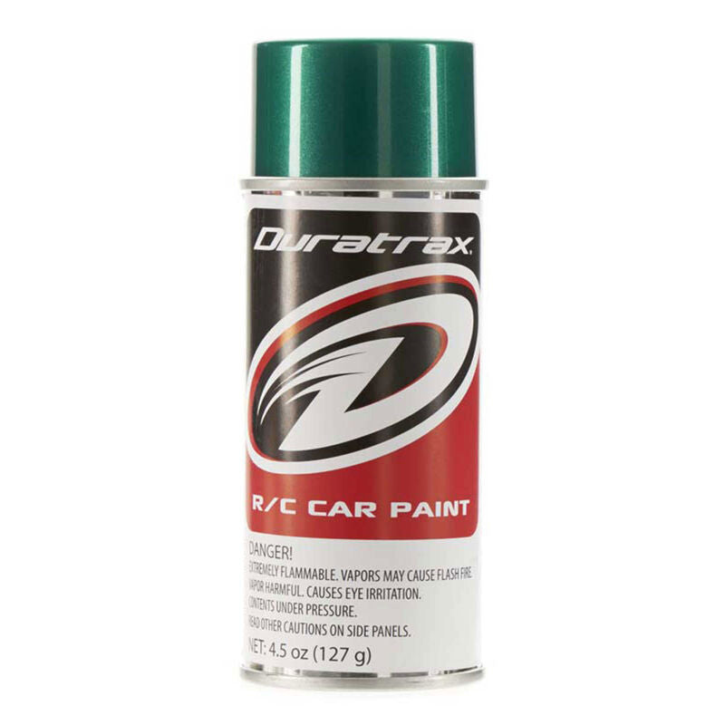 Duratrax Polycarb Spray, Metallic Green, 4.5 oz 4266