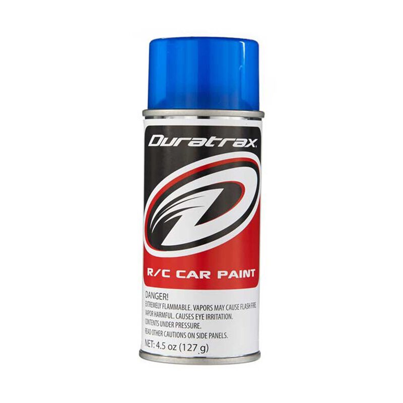 Duratrax Polycarb Spray, Candy Blue, 4.5 oz 4272