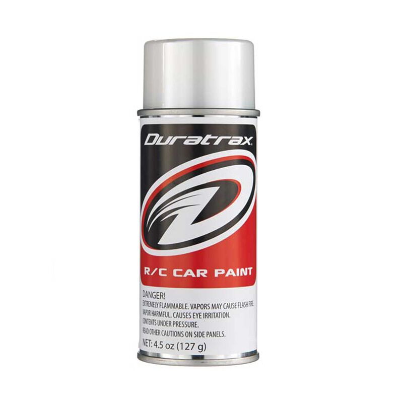 Duratrax Polycarb Spray, Pearl White, 4.5 oz 4276