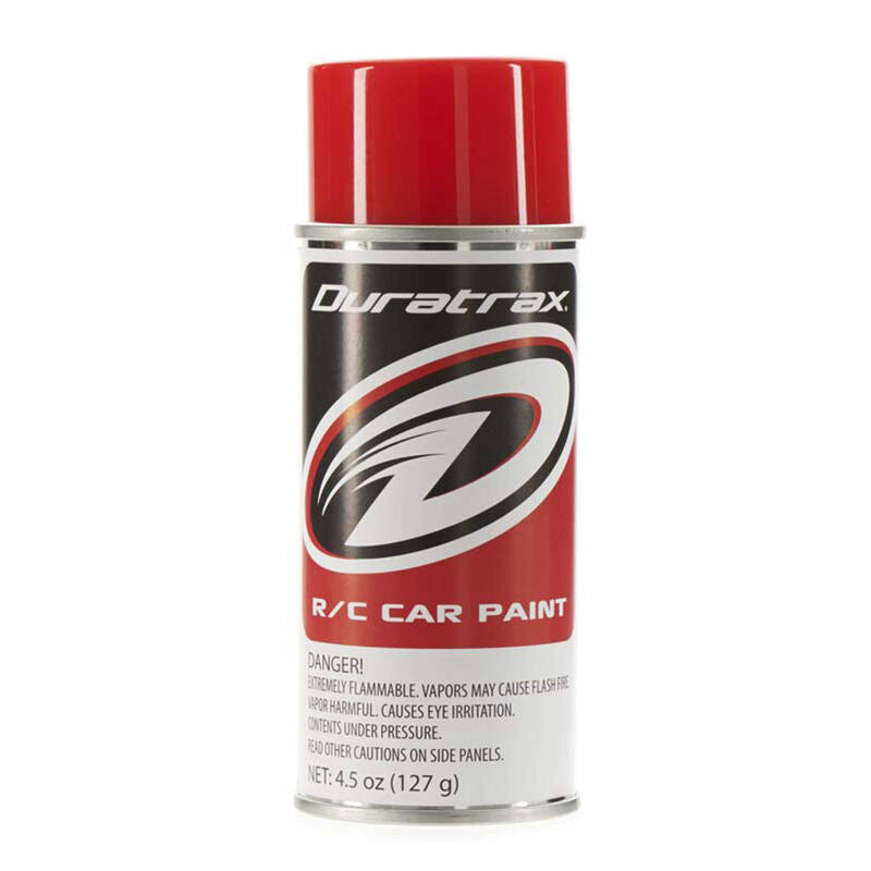 Duratrax Polycarb Spray, Bright Red, 4.5 oz 4287