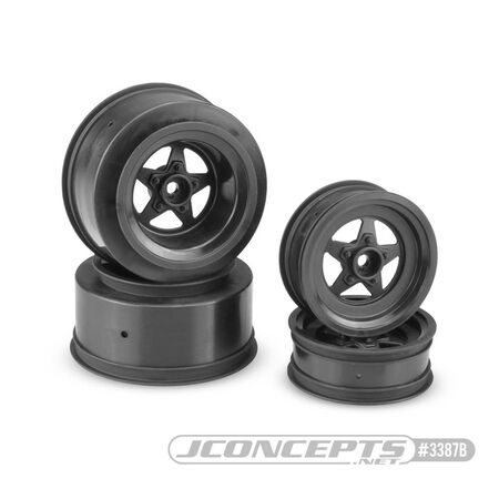 JConcepts Startec Street Eliminator Wheel, Black: SLH, SLH 4x4