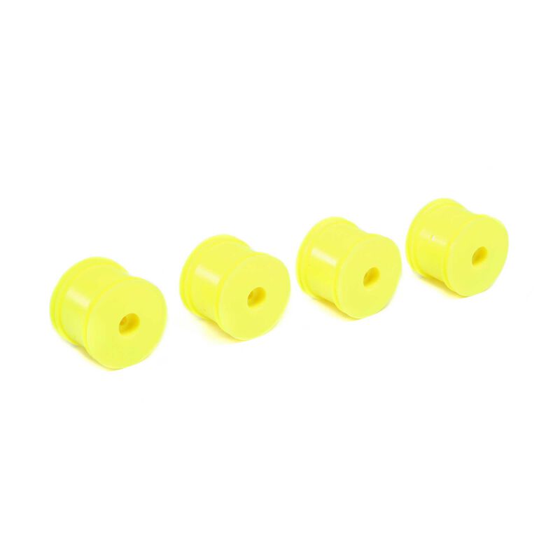 thumbnail image 2 of Mounted Front Wheels For Losi Mini T 2.0 - Yellow Directional Off-Road Tires 2 of 12