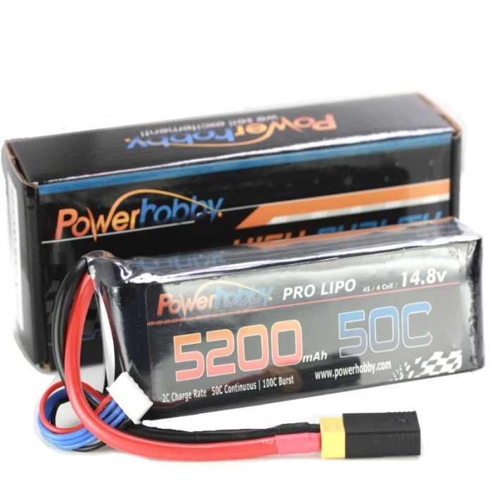 PowerHobby 4s 5200mAh 50C XT60 Battery