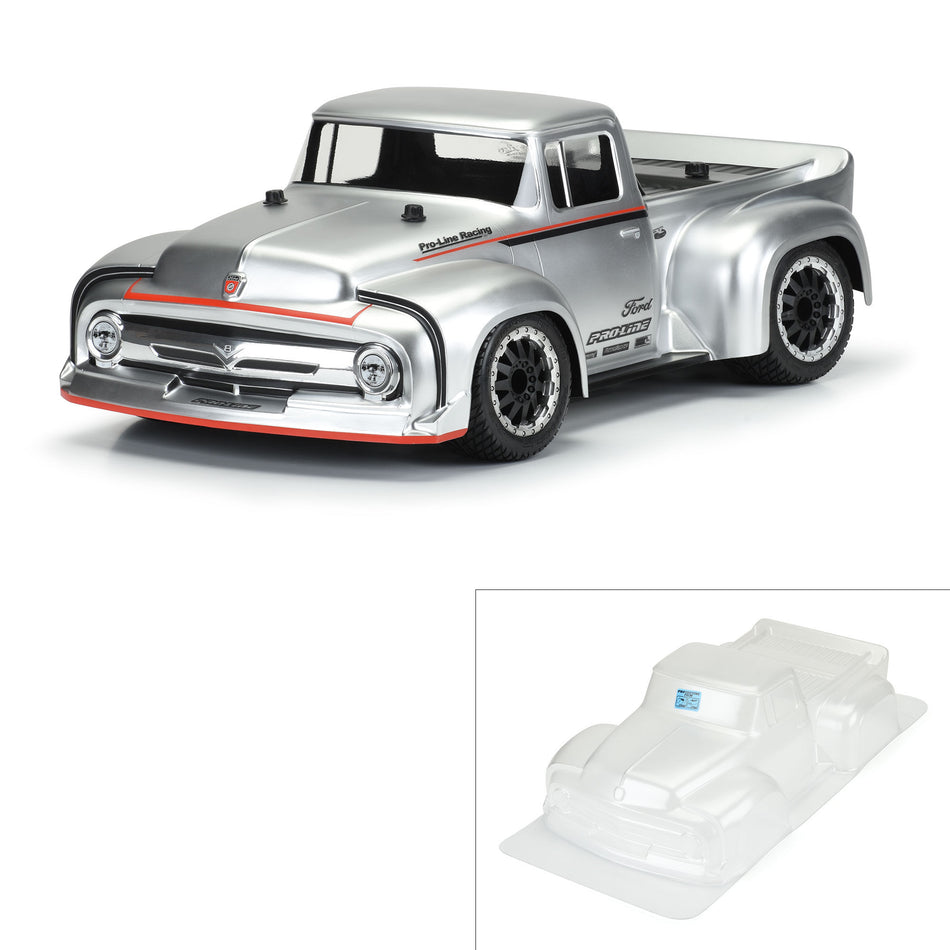 Proline 1/10 1956 Ford F-100 Pro-Touring Street Truck Clear Body
