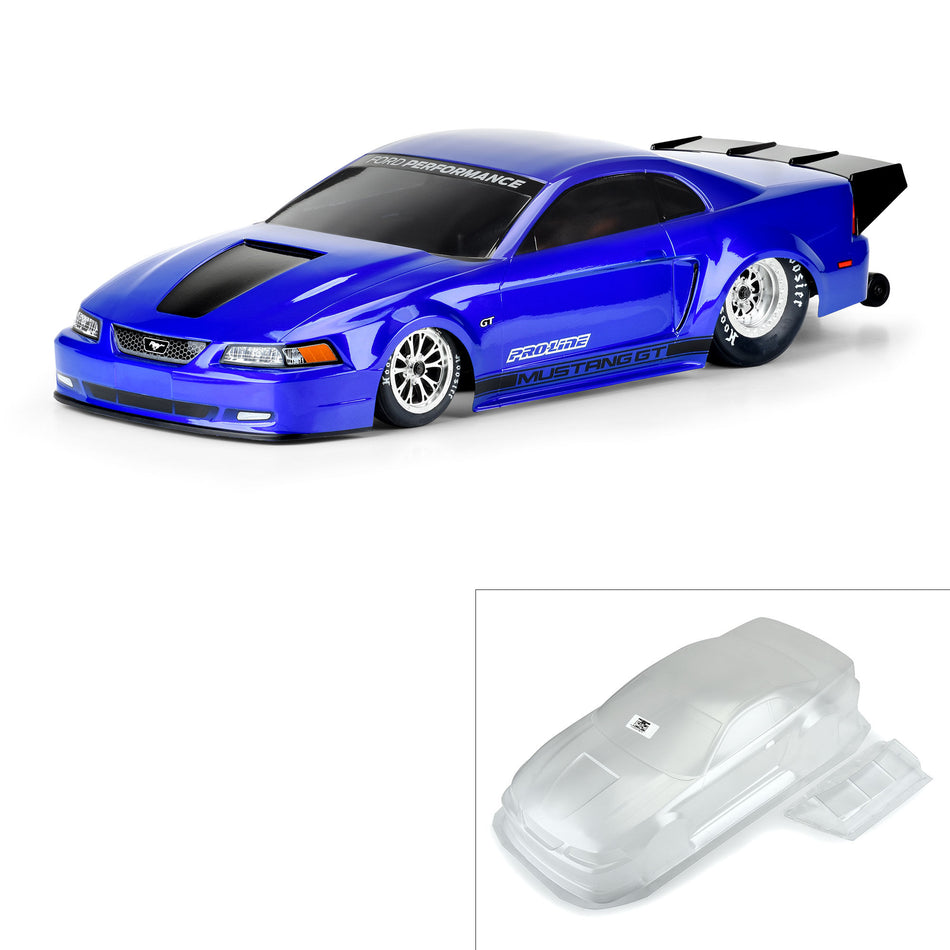 Proline 1/10 1999 Ford Mustang Clear Body: Drag Car