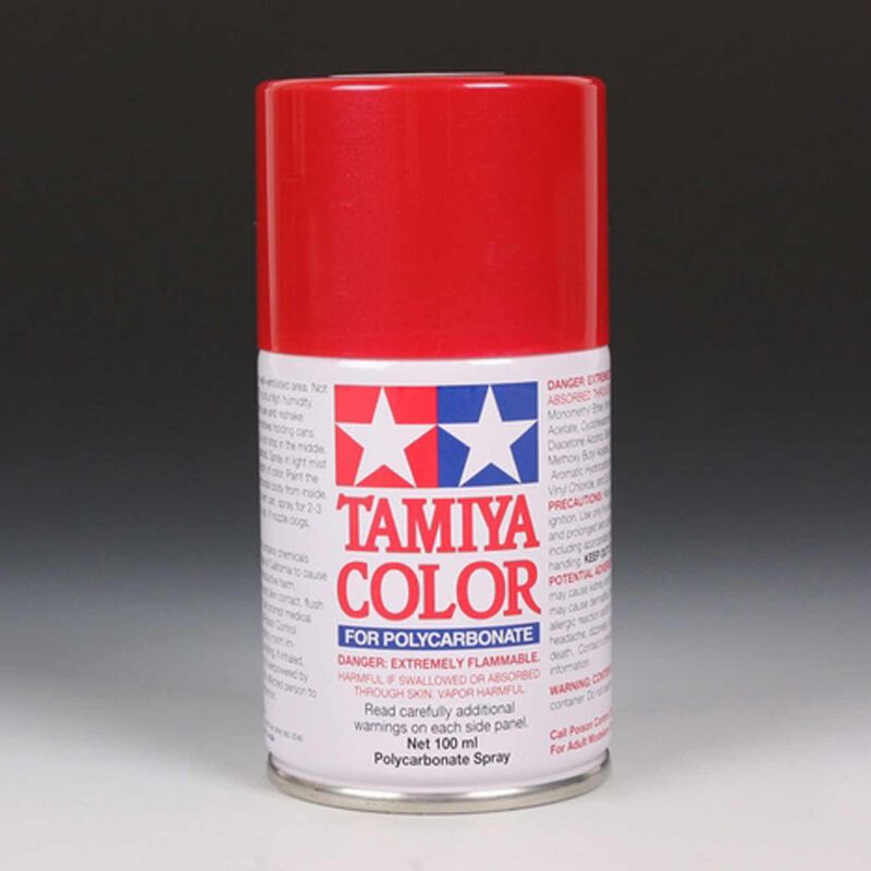 Tamiya PS-15 Metal Red Spray, 100 ml 86015