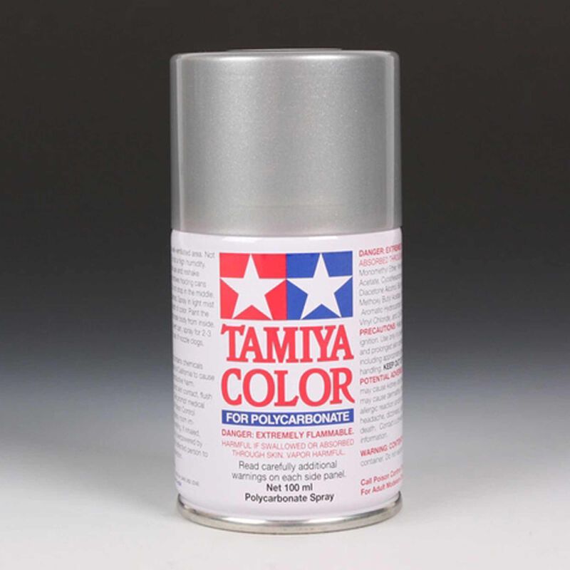 Tamiya PS-41 Bright Silver, Spray 100 ml 86041