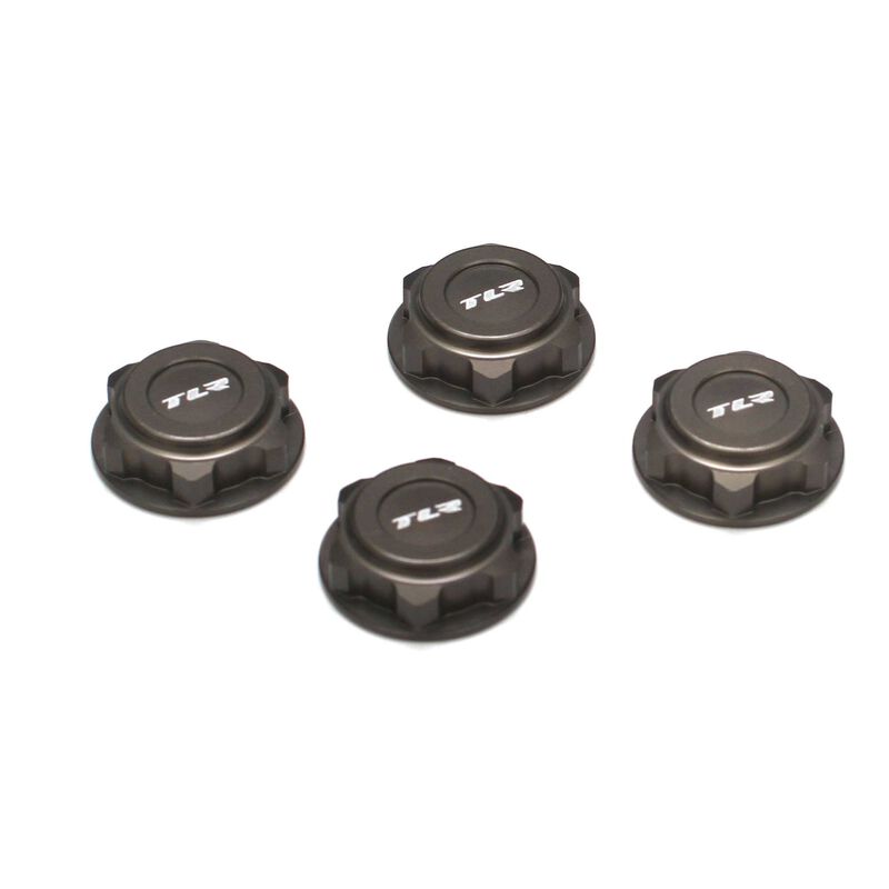 Covered 17mm Aluminum Wheel Nuts