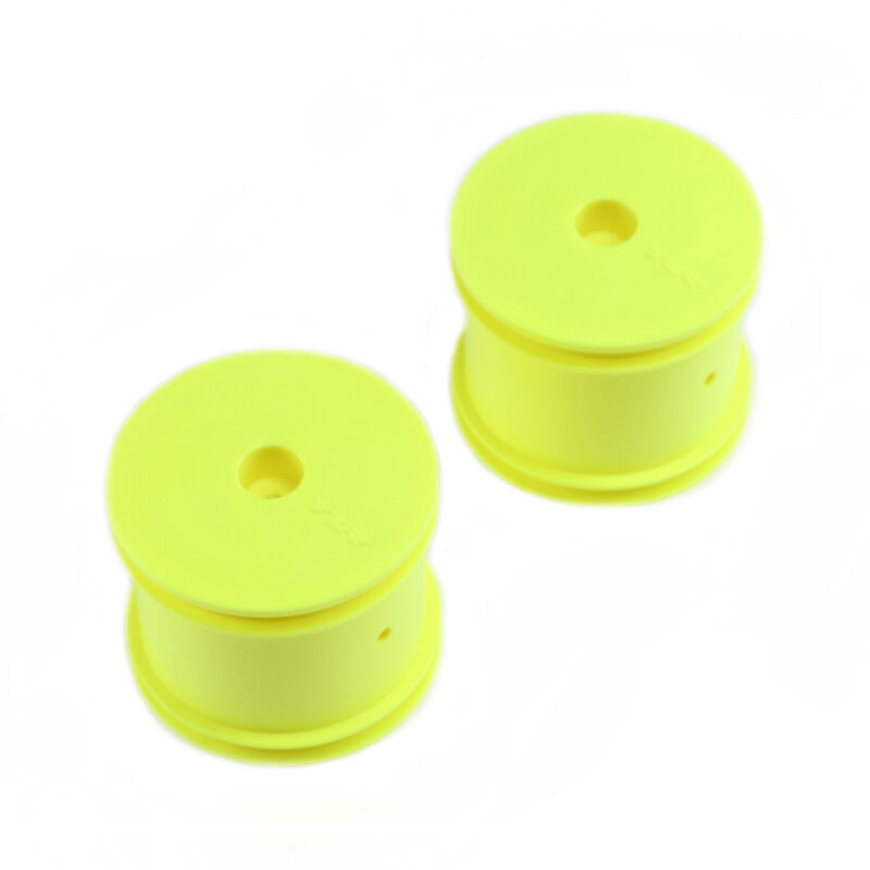 TLR F/R Wheels, Yellow: 22T