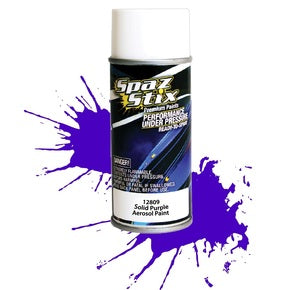 Spaz Stix Solid Purple Aerosol Paint, 3.5oz Can SZX12809