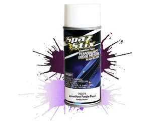 Spaz Stix Amethyst Purple Pearl Aerosol Paint, 3.5oz Can SZX16019
