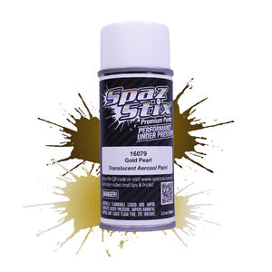 Spaz Stix Gold Pearl Aerosol Paint, 3.5oz Can SZX16079