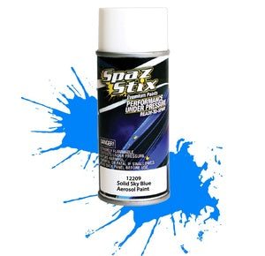Spaz Stix Solid Sky Blue Aerosol Paint, 3.5oz Can SZX12209
