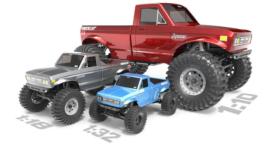 Redcat Ascent-32 1/32 4WD RTR Rock Crawler (Pink) w/2.4GHz Radio, Battery & Charger