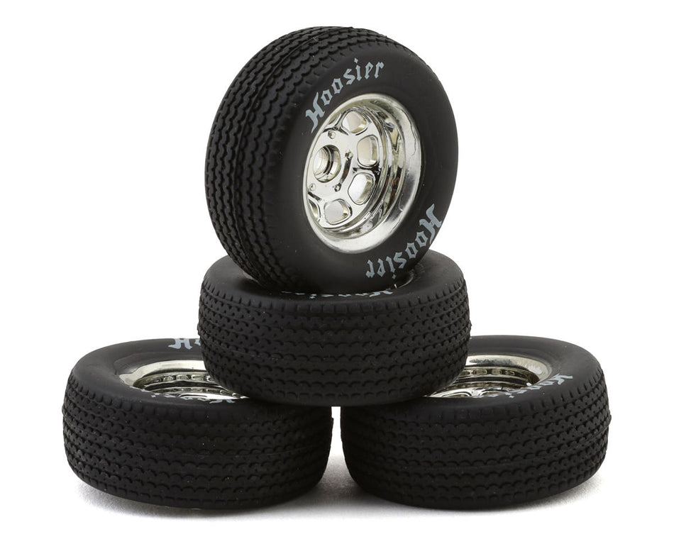 1RC Racing Pre-Mounted 1/18 Modified Hoosier Tires