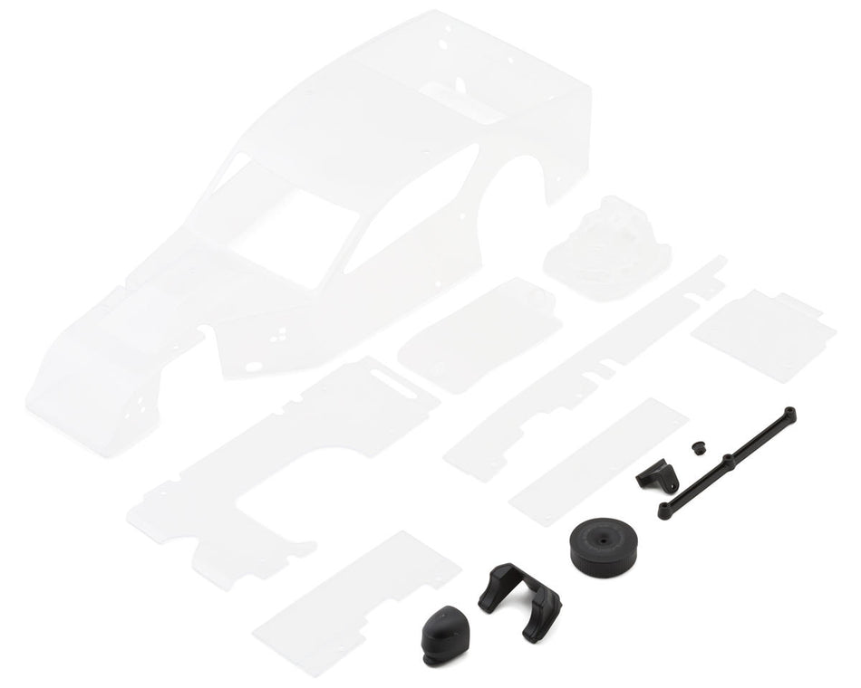 1RC Racing 1/18 Asphalt Modified Body (Clear)