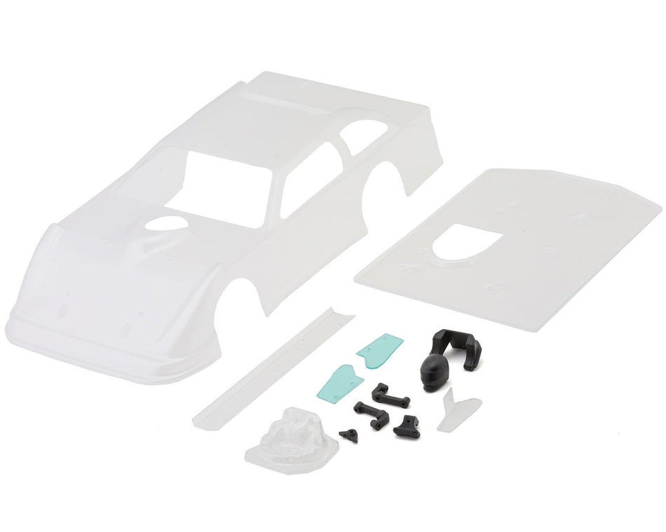 1RC Racing 1/18 Late Model 2.0 Body Assembly Set (Clear)