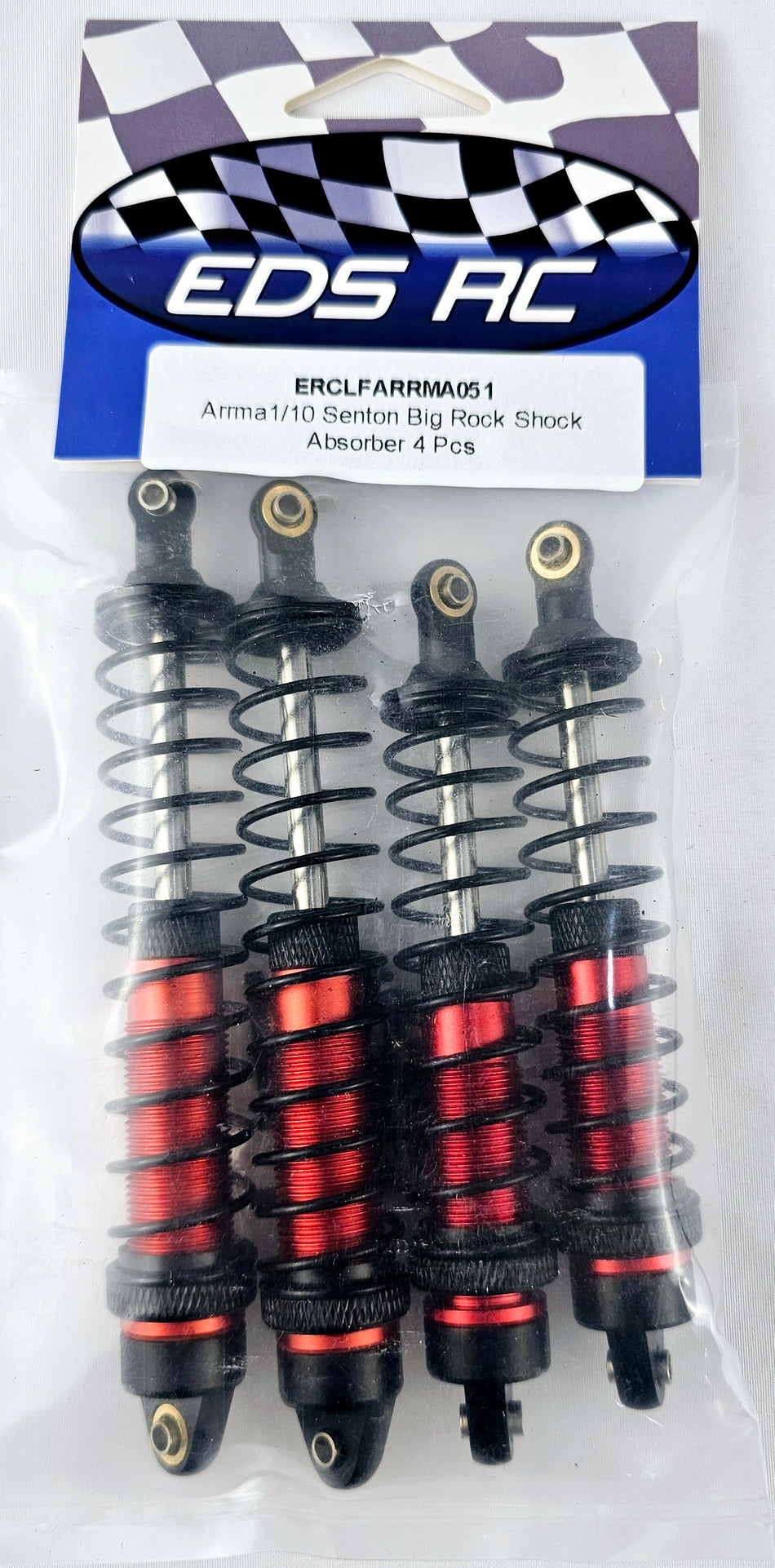 ERC Aluminum Shock Set Arrma 1/10 Red