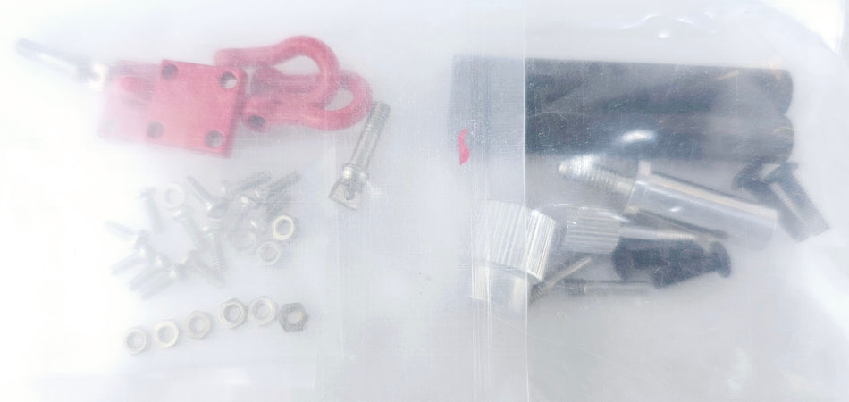 ERC 1/10 Poison Stinger Front/Rear Aluminum Bumper Set TRX4/SCX10