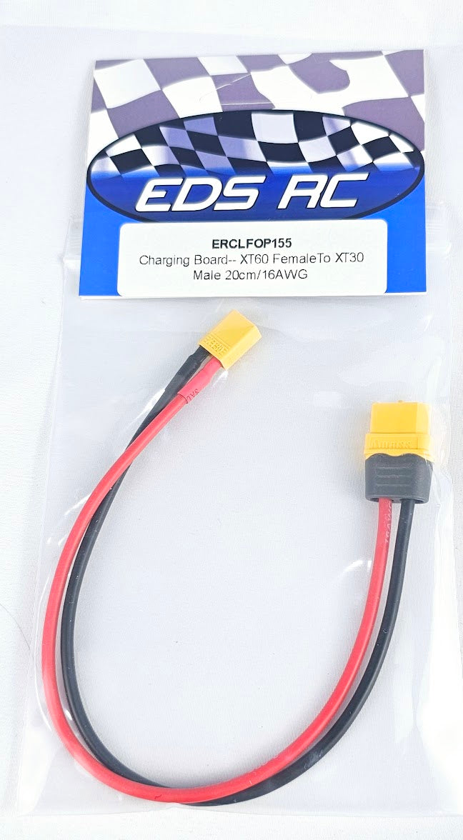 ERC Charge Lead XT60 Female to XT30 Male 20cm/16AWG